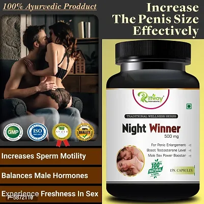 Night Winner Sexual Capsules For Sexual Power Tablets For Men Long Time, Ayurvedic Medicine For Erectile Dysfunction, Sexual Power Tablets For Men, Shilajit Capsules, Long Time Sexual For Men Medicine Tablet, Extra Time Tablet For Men-thumb0