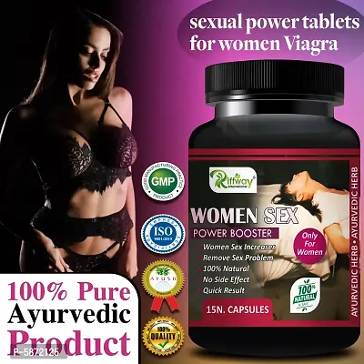 Women Libido Booster Sexual Capsules For Intensifies Organism  Boost Charisma  Sexual Energy Provide Full Satisfaction To Your Partner-thumb0