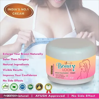 Beauty Look Ayurvedic Massage Cream For Increase Women's Breast Beauty Naturally 100% Ayurvedic