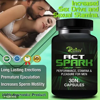 Act Spark Herbal Capsules For long time sex power Medicines Capsules For Men-  30 Capsules