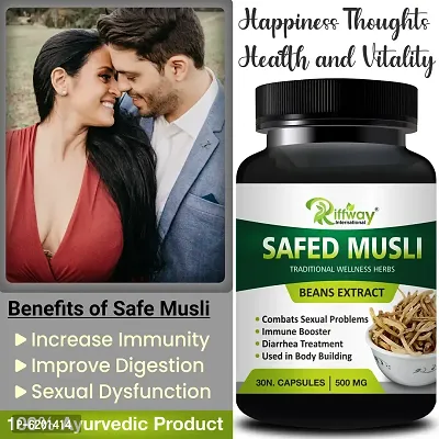 Safed Musli Extract Ayurvedic Capsules