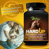 Hard Up Herbal Capsules For Enhance Male Libido and Duration, Premature Ejaculation and Sexual Weakness-  30 Capsules-thumb2