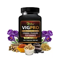 Vig Pro Herbal Capsules For Improves Testosterone level and Boost Energy for Menandnbsp;-  15 Capsules-thumb1