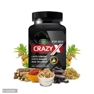 Crazy X Herbal Capsules For Enhance Male Libido And Duration, Premature Ejaculation And Sexual Weakness-thumb4