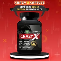 Crazy X Herbal Capsules For Enhance Male Libido And Duration, Premature Ejaculation And Sexual Weakness-thumb1