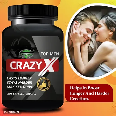 Crazy X Herbal Capsules For Enhance Male Libido And Duration, Premature Ejaculation And Sexual Weakness-thumb0