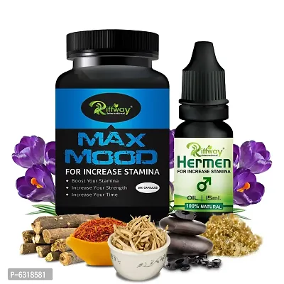 Max Mood Herbal Capsules And Her Men Oil For Fast Result Extra Sex Power Growth Sanda Capsules Dick Ling Growth Capsules