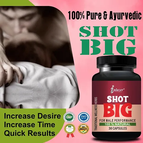 Shot Big Herbal Pill For Male Power Enhancement Reduce Wekness 100Pre cent Ayurvedic