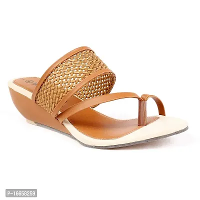 Buy Stepee Stylish Fancy Trendy and Comfortable Gold Heel Sandals for Women  & Girls - Wedges | Heeled | Sandals | Block heel | Casual | Formal Online  at Best Prices in India - JioMart.