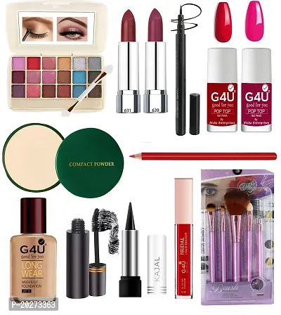 G4U 17-Piece Glow Up Makeup Kit : Every Essential All-in-One Beauty Set 31 39