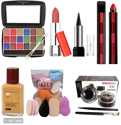 Volo Festive All In One Waterproof Makeup Kit For Women/Girls 15Pcs. 16A26