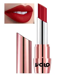 volo All In One Makeup Kit (1 Lipstick Red 1 Lipstick Pink, 1 Foundation,1 Compact,1 Pen Eye Liner,1 Black Kohal Kajal With Red Makeup Pouch Set of 7 Pcs-thumb3