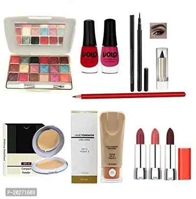 VOLO All In One Makeup Kit, Cosmetics Bridal Set A23