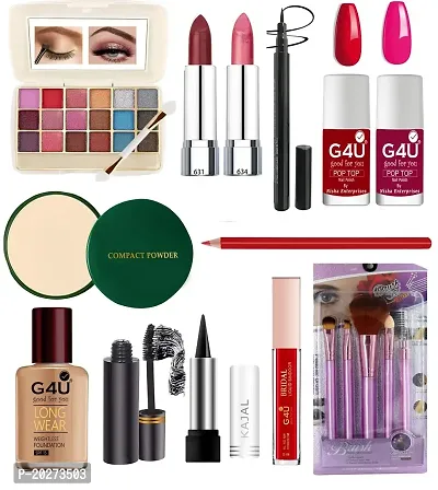 G4U 17-Piece Glow Up Makeup Kit : Every Essential All-in-One Beauty Set 31 34