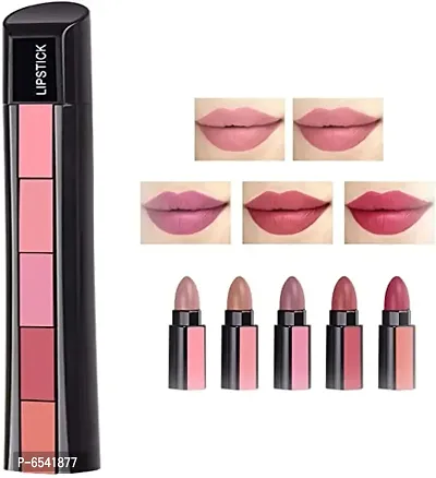 5in1 Matte Nude lipstick 5 shades.-thumb0