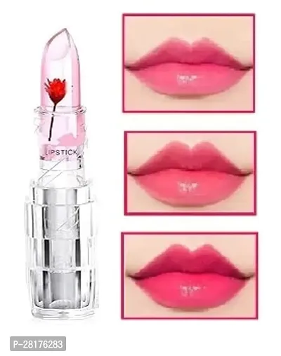 Professional Waterproof Moisturizing Flower Crystal Glossy Lipstick-thumb0