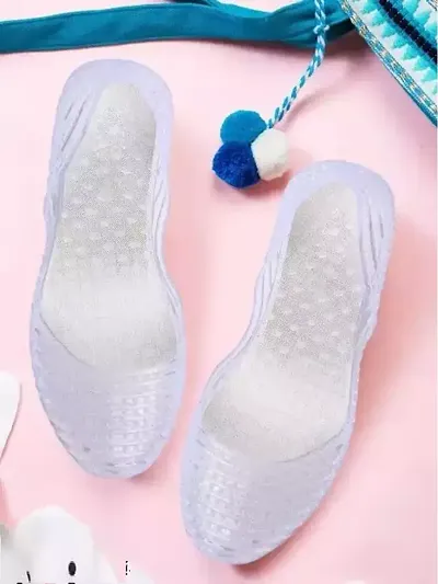 Elegant Rubber Summer Beach Slippers For Women