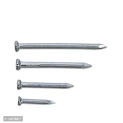 Hard Steel Nails, Heavy Duty Nails For Hard Walls - Heavy Hanging, Etc. Pack Of 30.