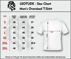 TROND Oversized Cotton Blend Half Sleeve Men's T-Shirts-thumb1
