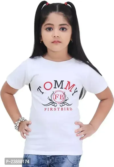 Stylish Cotton Tees For Baby Girl-thumb0