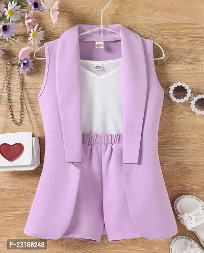 Classic Polyester Clothing Set For Girls
