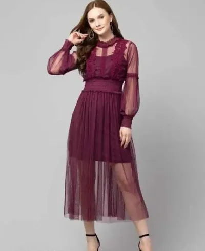 Elegant Four Way Solid Dresses For Women And Girls