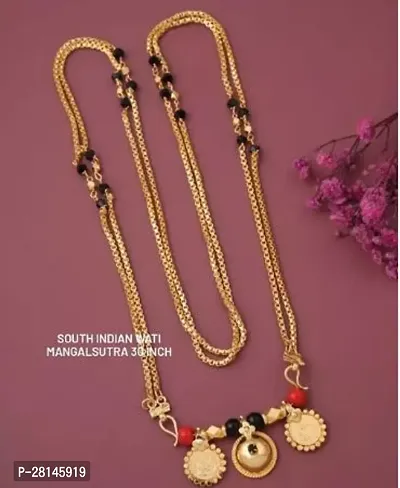 Stylish Golden Brass Chain For Women