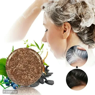 Organic Natural Hair Nourishing Solid Shampoo Soap Bar Polygonum Multiflorum Health  Beauty pack o-thumb0