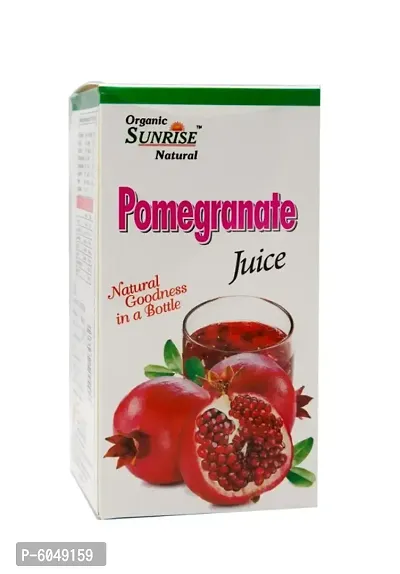 Organic Sunrise Natural Premium Grade Pure Pomegranate Juice  (500 ml)-thumb0