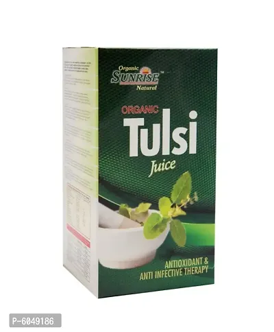 Organic Sunrise Natural Organic Herbal Natural Tulsi Juice  (1 L)-thumb0