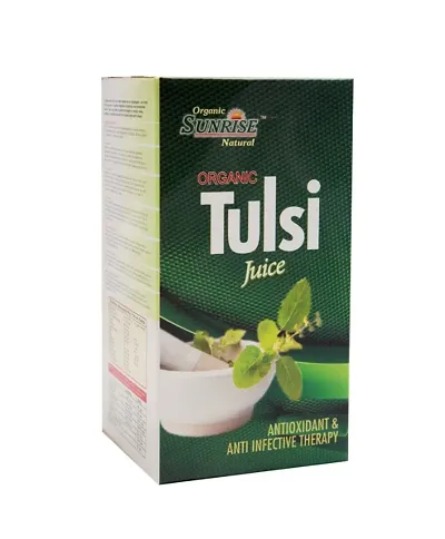 Organic Sunrise Natural Organic Herbal Natural Tulsi Juice (500ML)