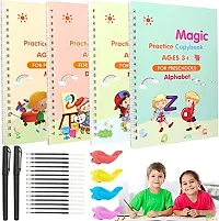 Learn-Journey Magic Practice Copybook for Kids, Reusable Writing Practice Book for Kids, Reusable Copybook Preschool for Kids Age 3-8 ​Calligraphy-thumb3