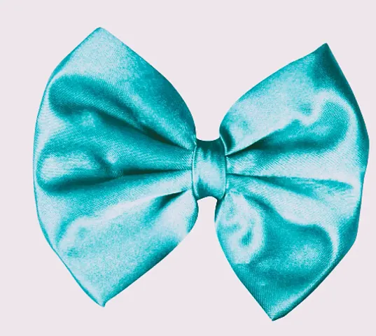 Fancy Satin Silk Hair Bow Clips For Girls And Women