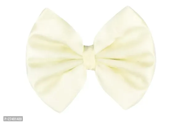 Fancy Satin Silk Hair Bow Clips For Girls And Women-thumb0