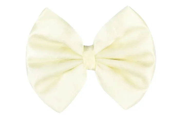 Fancy Satin Silk Hair Bow Clips For Girls And Women