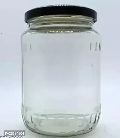 Useful Glass Airtight Fluted Jar- 720 Ml