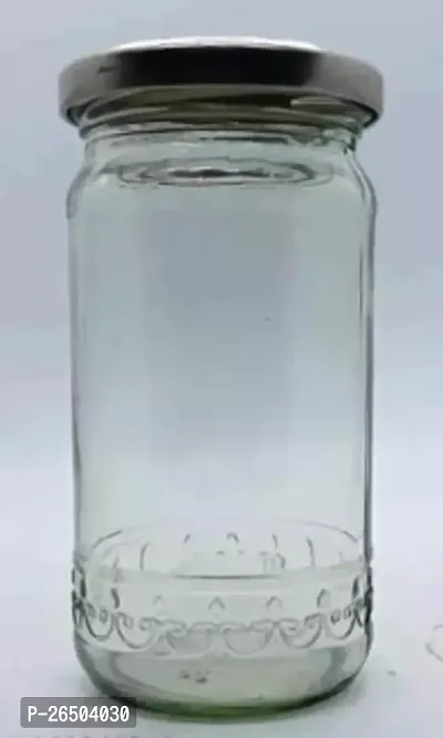 Useful Glass Airtight Tulip Jar-thumb0
