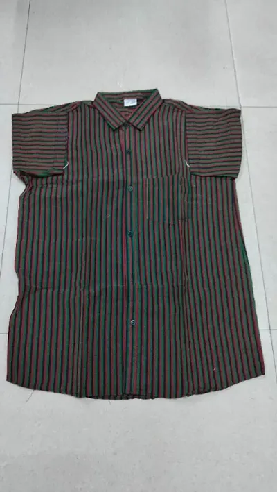 Stylish Line Khadi T-Shirt For Men