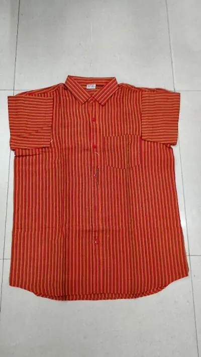 Stylish Line Khadi T-Shirt For Men