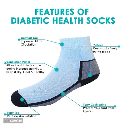 Leno Diabetic Health Socks (Truly Therapeutic Socks)-thumb2