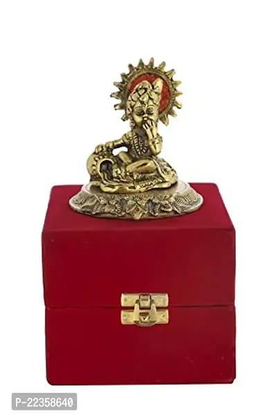 International Gift Silver -Plated Sai Baba Idol With Luxury Velvet Box Pack-thumb4