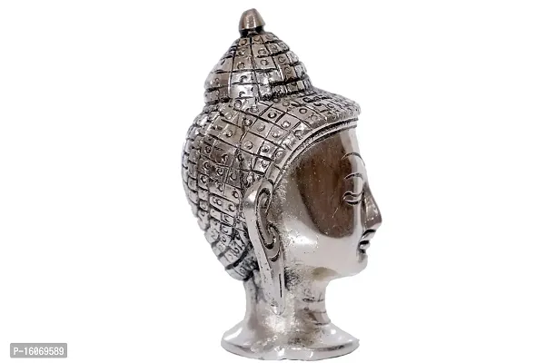 Silver Buddha Face and Festival Gift-thumb2