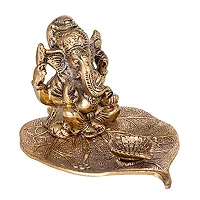 International Gift Leaf Ganesh (Copper)-thumb2