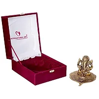 International Gift Leaf Ganesh (Copper)-thumb3