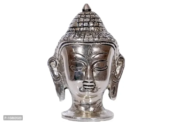 Silver Buddha Face and Festival Gift