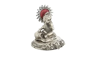 International Gift Silver -Plated Laddu Gopal Idol With Luxury Velvet Box Pack-thumb2