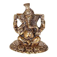 International Gift Pagdi Ganesh with Velvet Box (Copper)-thumb2