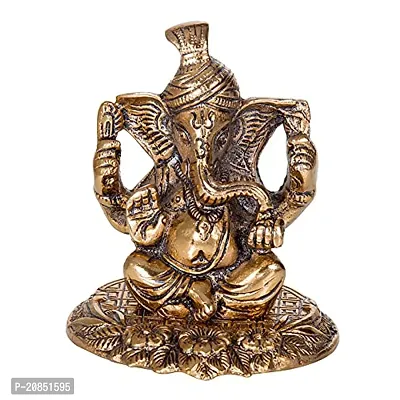 International Gift Pagdi Ganesh with Velvet Box (Copper)-thumb3