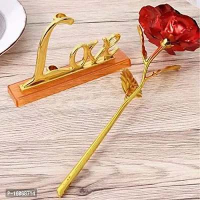 International Gift Artificial Rose Flower and Love Stand and Luxury Gift Box and Beautiful Carry Bag Stand-thumb3