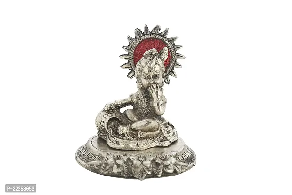 International Gift Silver -Plated Laddu Gopal Idol With Luxury Velvet Box Pack-thumb2